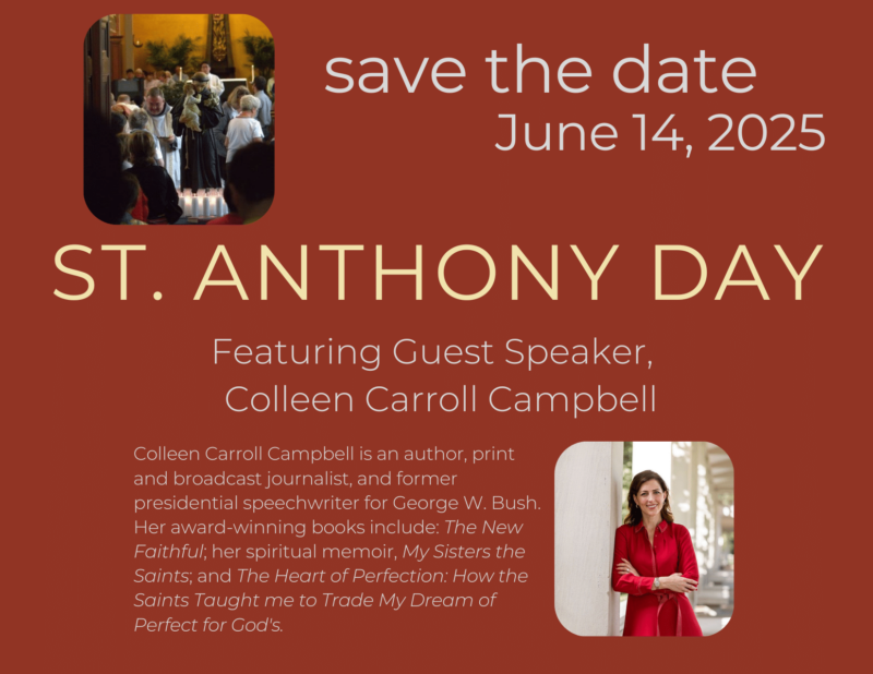 St. Anthony Festival flyer